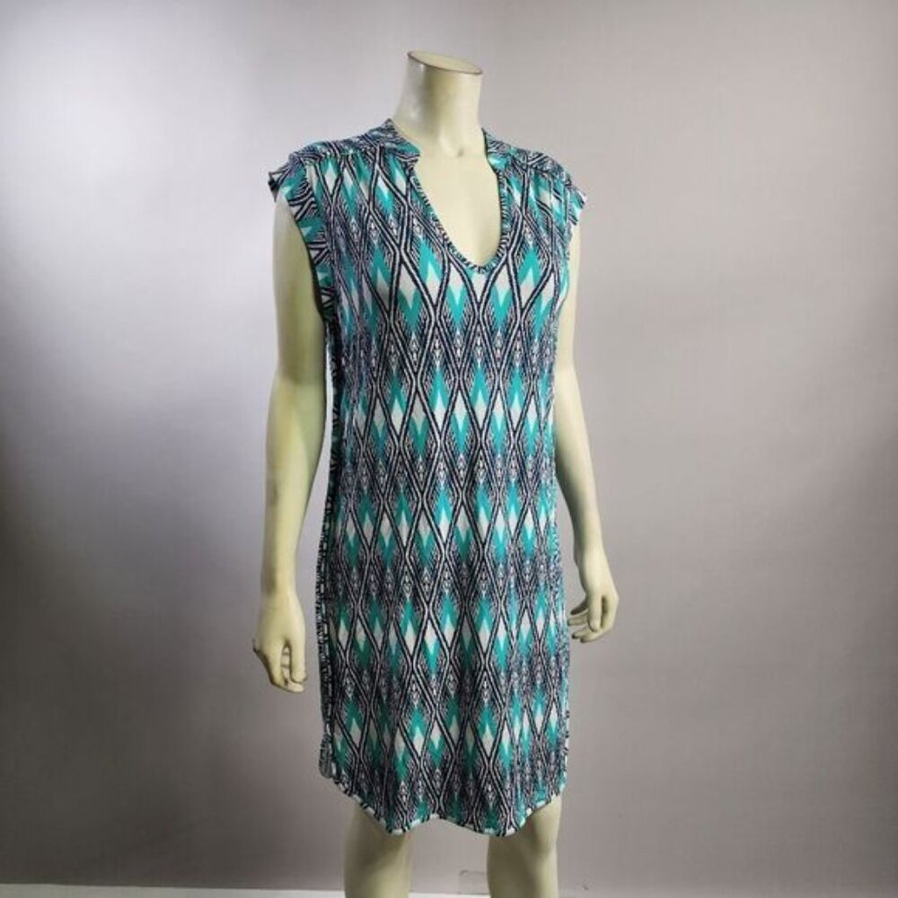 NEW Tart V-Neck SLEEVELESS Beach Cover Up Dress Resort Wear MEDIUM